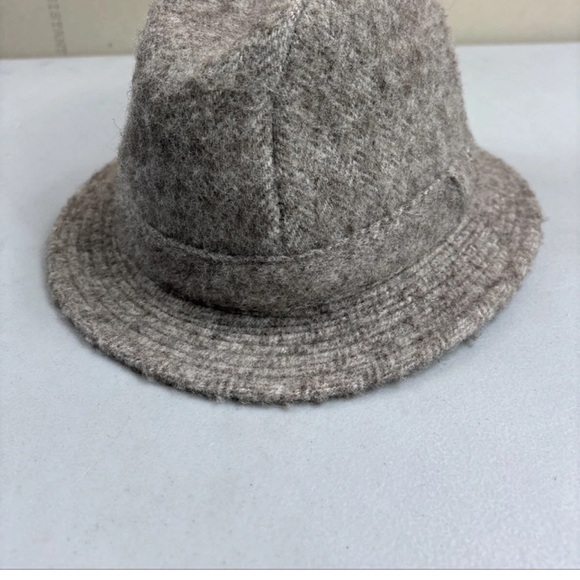 Vintage New York Hat’s Other - #0987+ Vintage Stylish Gray Wool Fedora Hat New York W.P.L 7125